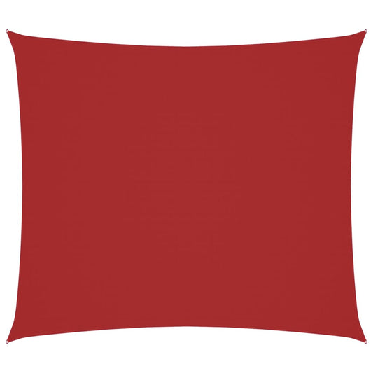 Sunshade Sail Oxford Fabric Rectangular 2x2.5 m Red