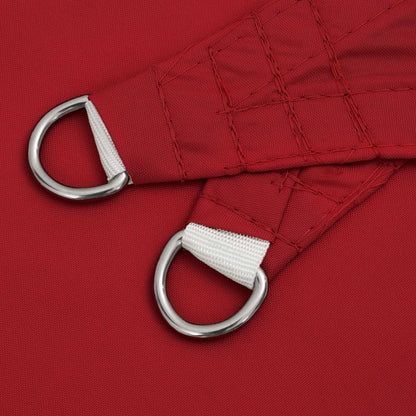 Sunshade Sail Oxford Fabric Rectangular 2x5 m Red