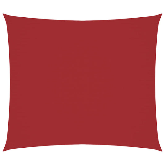 Sunshade Sail Oxford Fabric Rectangular 2.5x3 m Red