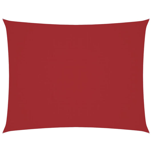 Sunshade Sail Oxford Fabric Rectangular 2.5x3.5 m Red
