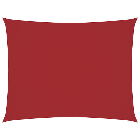Sunshade Sail Oxford Fabric Rectangular 2.5x4 m Red