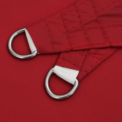 Sunshade Sail Oxford Fabric Rectangular 3x4.5 m Red