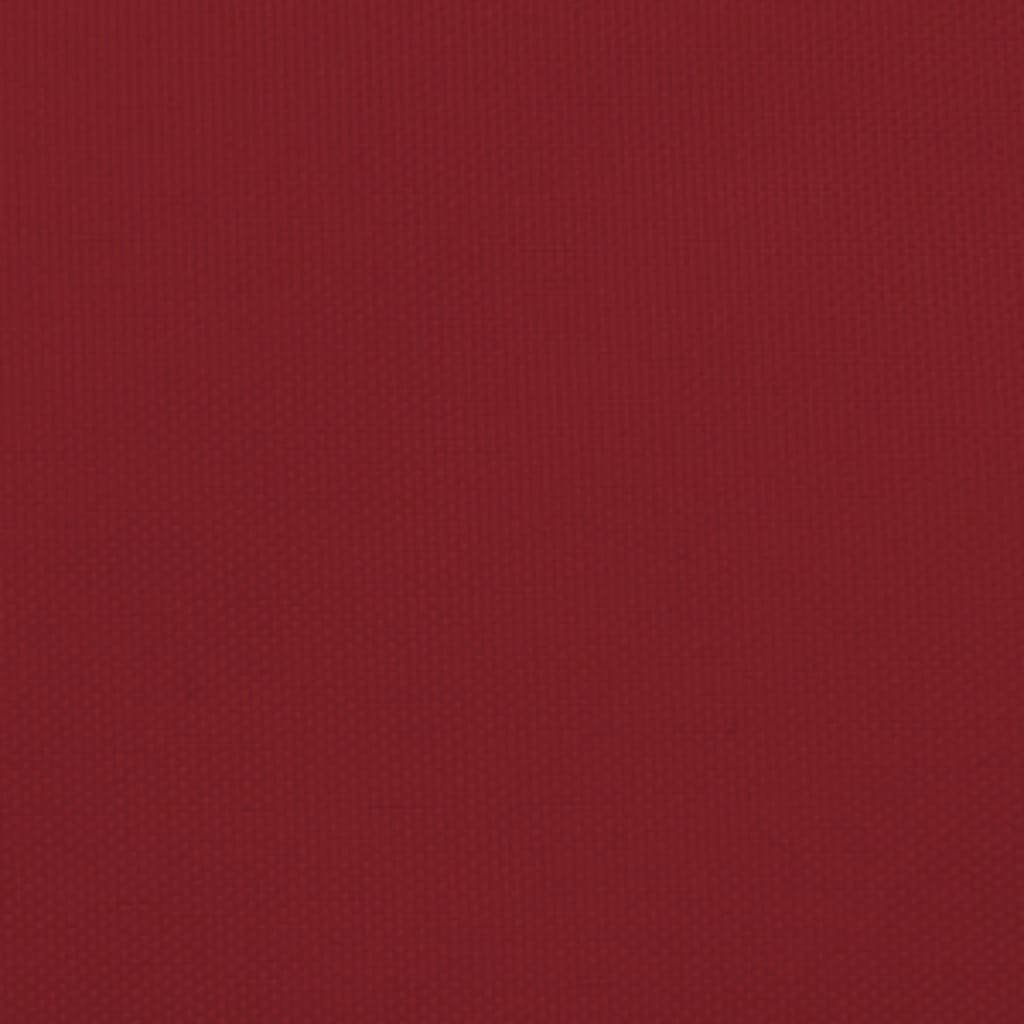 Sunshade Sail Oxford Fabric Rectangular 4x7 m Red