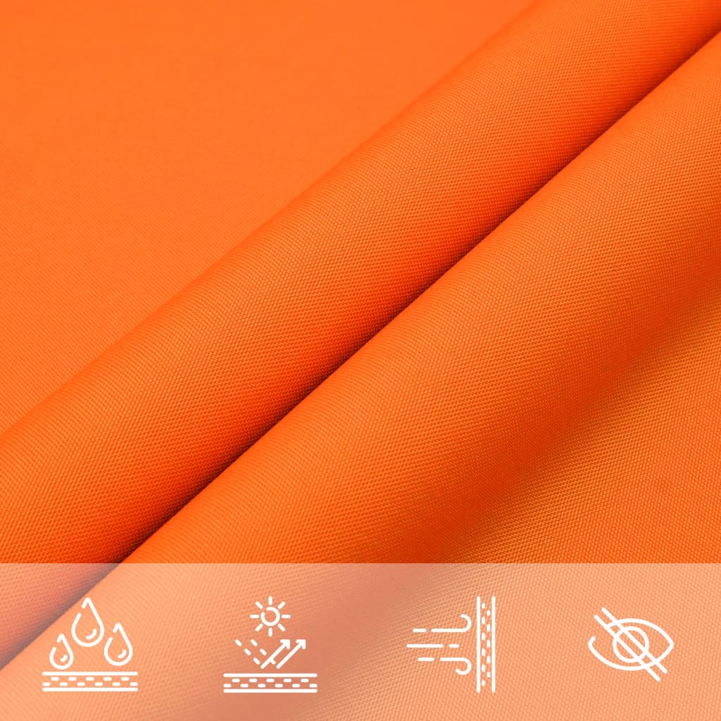 Sunshade Sail Oxford Fabric Rectangular 2x4 m Orange