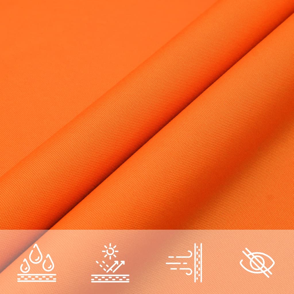 Sunshade Sail Oxford Fabric Rectangular 2.5x3 m Orange
