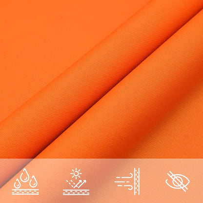 Sunshade Sail Oxford Fabric Rectangular 2.5x3 m Orange