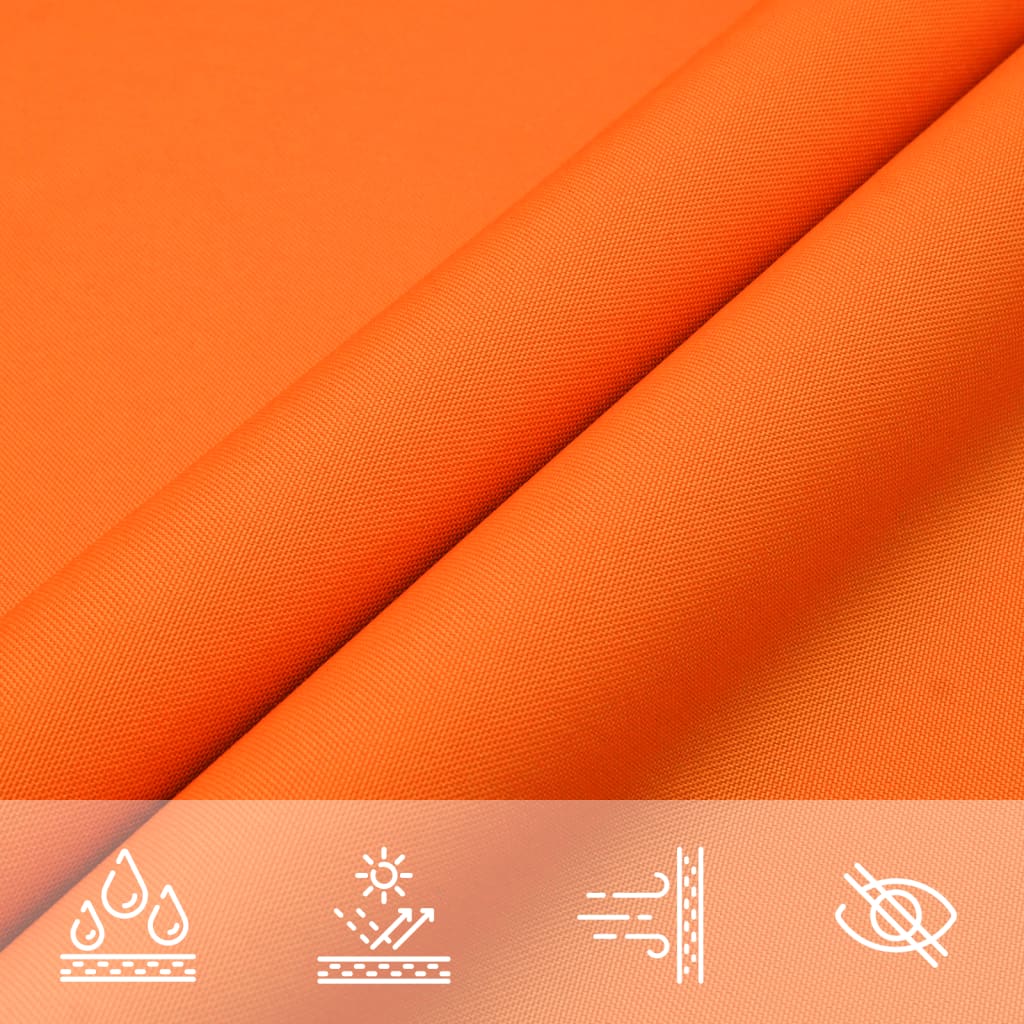 Sunshade Sail Oxford Fabric Rectangular 3x4.5 m Orange