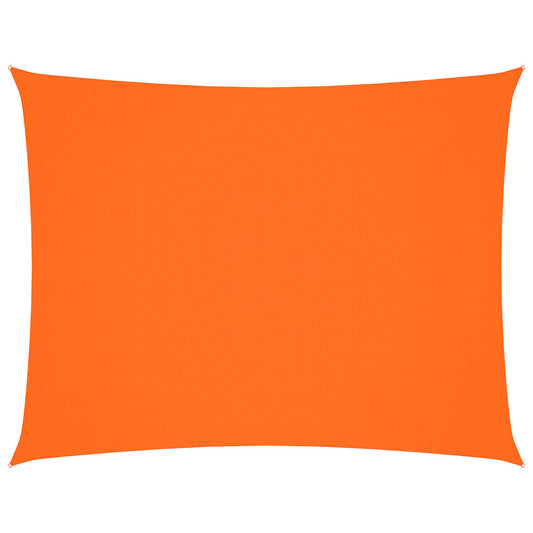 Sunshade Sail Oxford Fabric Rectangular 4x6 m Orange