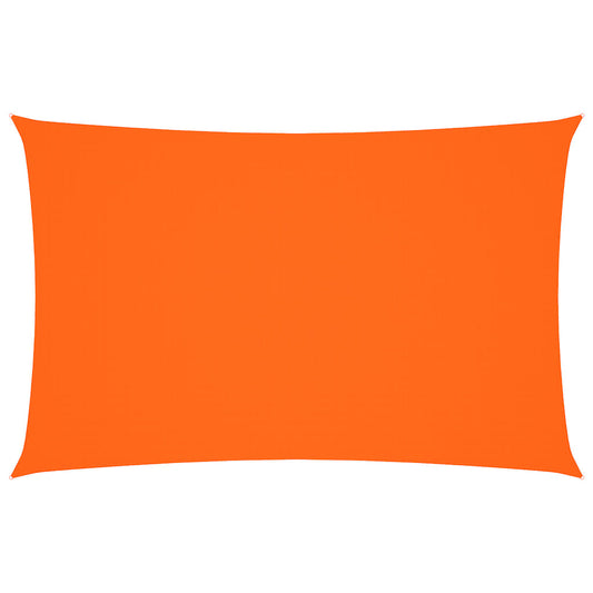 Sunshade Sail Oxford Fabric Rectangular 5x8 m Orange