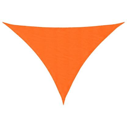 Sunshade Sail Oxford Fabric Triangular 4x4x5.8 m Orange