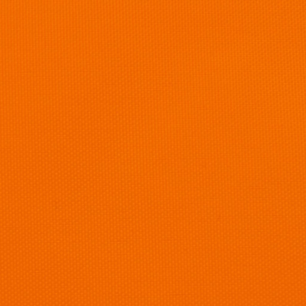 Sunshade Sail Oxford Fabric Triangular 4x5x6.4 m Orange