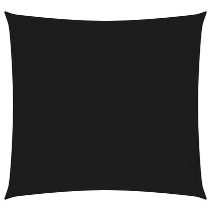 Sunshade Sail Oxford Fabric Square 7x7 m Black