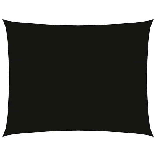 Sunshade Sail Oxford Fabric Rectangular 3.5x4.5 m Black