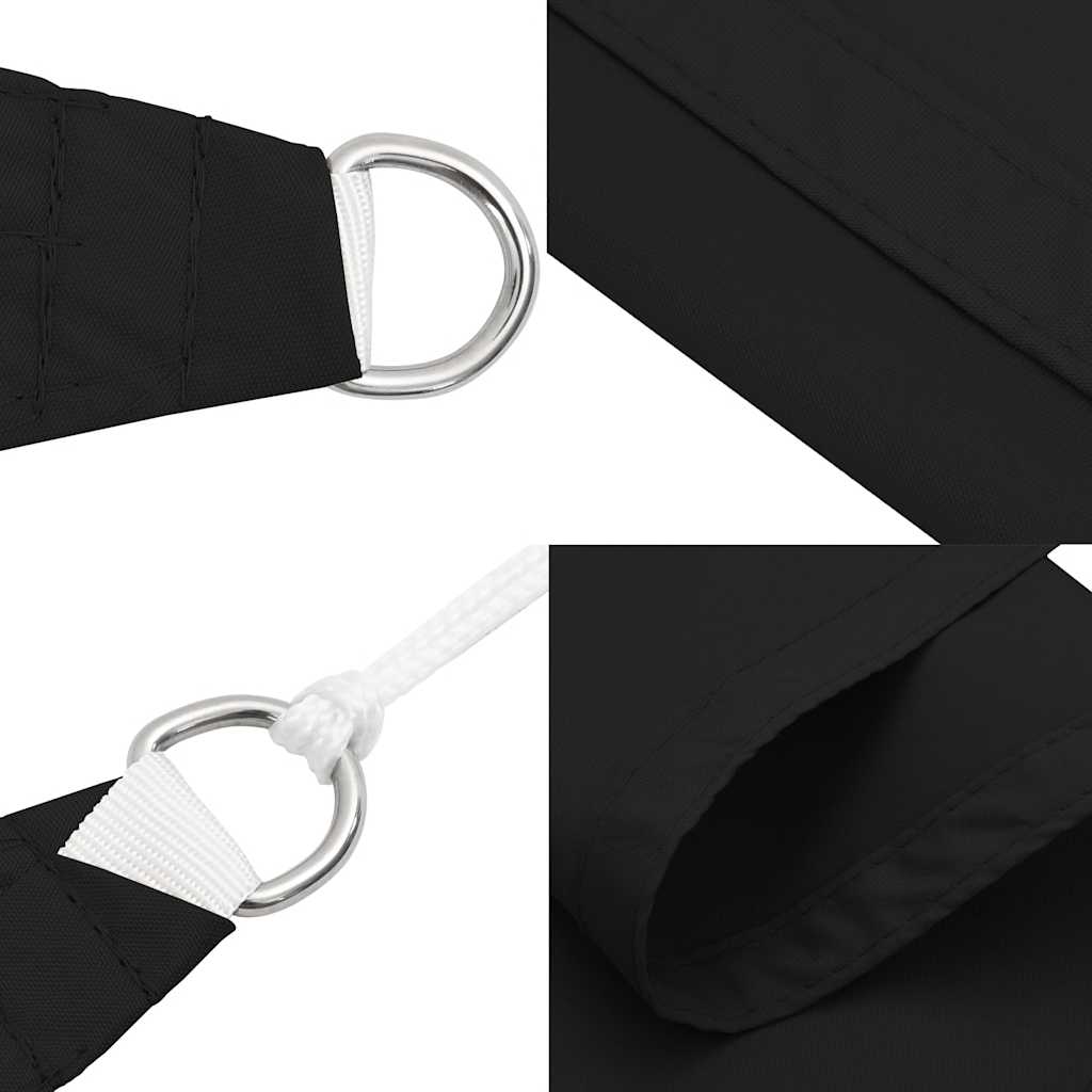 Sun Sail | Black | PU coated oxford fabric | 3x4x4 m