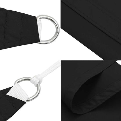 Sun Sail | Black | PU coated oxford fabric | 4x5x6.4 m