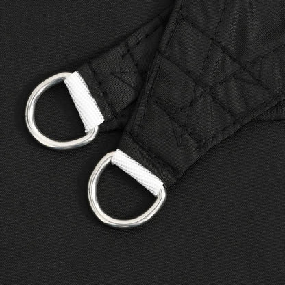 Sunshade Sail Oxford Fabric Triangular 6x6x6 m Black