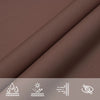 Sunshade Sail Oxford Fabric Square 6x6 m Brown