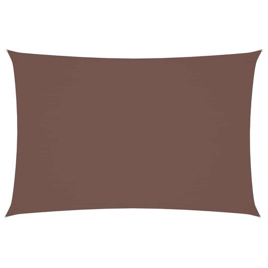 Sunshade Sail Oxford Fabric Rectangular 2x4 m Brown