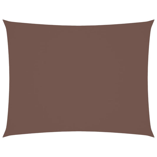 Sunshade Sail Oxford Fabric Rectangular 2.5x3.5 m Brown