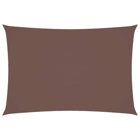 Sunshade Sail Oxford Fabric Rectangular 2.5x4.5 m Brown