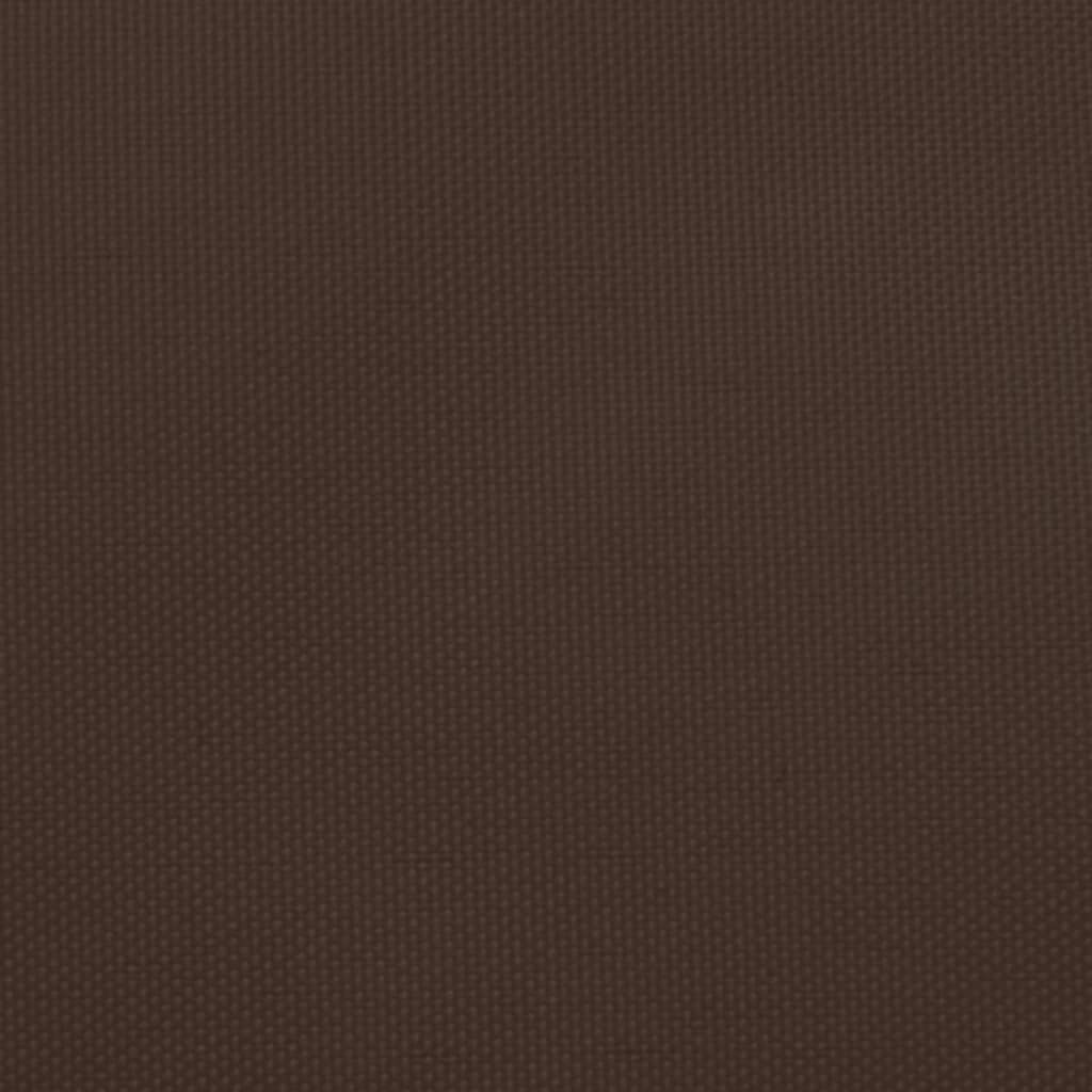 Sunshade Sail Oxford Fabric Rectangular 4x6 m Brown