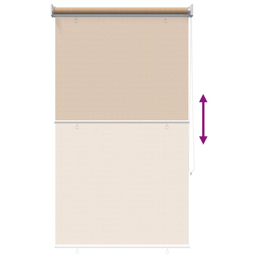 Outdoor Roller Blind 65(W)x230(H) cm Beige
