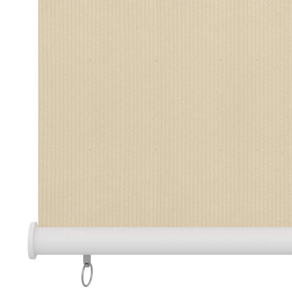 Outdoor Roller Blind Cream 60x230 cm HDPE