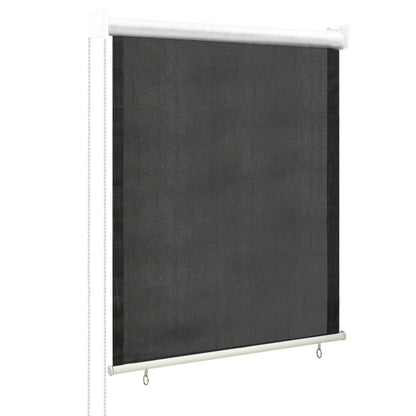 Outdoor Roller Blind 60x140 cm Anthracite