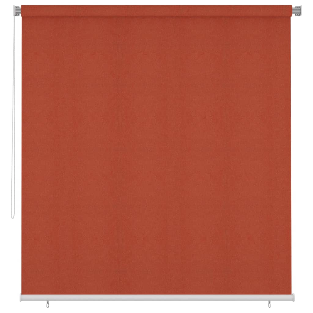 Outdoor Roller Blind 225(W)x230(H) cm Terracotta HDPE