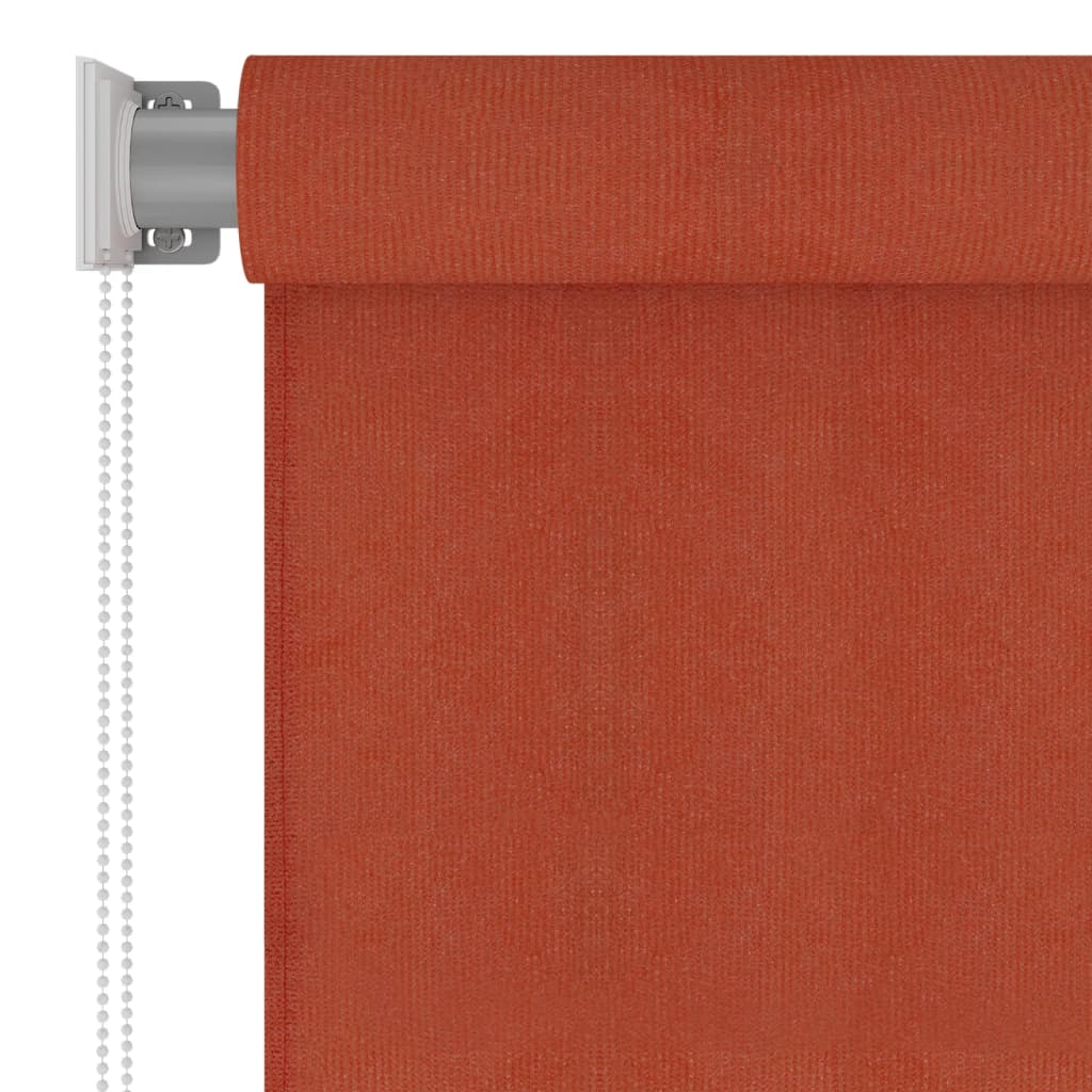 Outdoor Roller Blind 225(W)x230(H) cm Terracotta HDPE