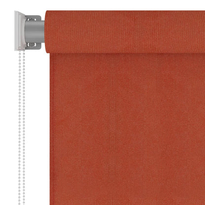 Outdoor Roller Blind 225(W)x230(H) cm Terracotta HDPE