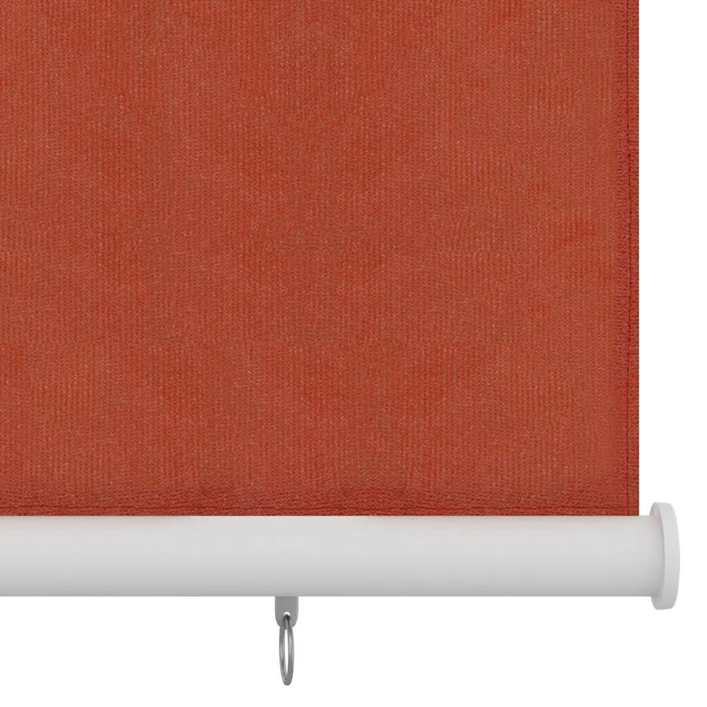 Outdoor Roller Blind 225(W)x230(H) cm Terracotta HDPE