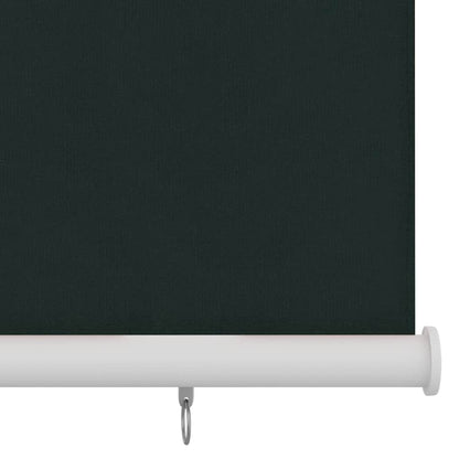 Outdoor Roller Blind 85(W)x140(H) cm Dark Green HDPE