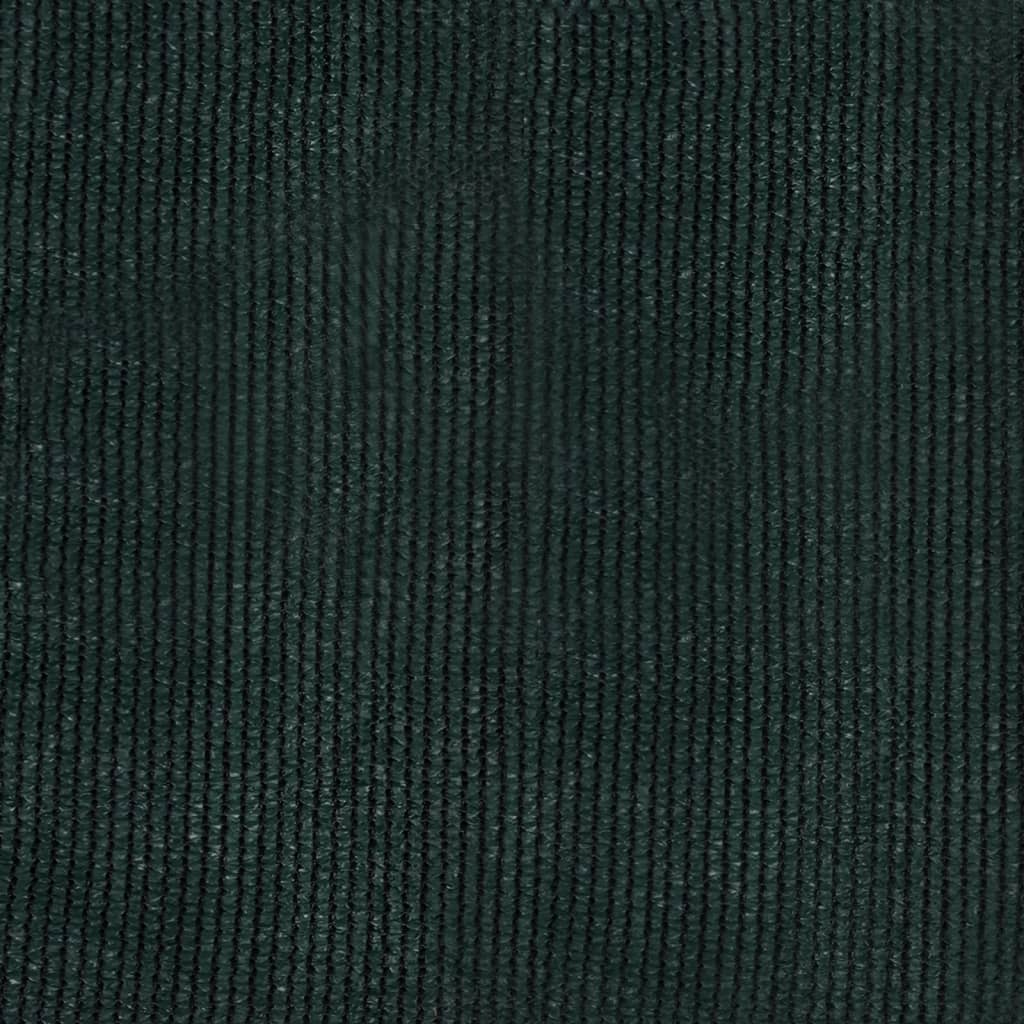 Outdoor Roller Blind 100x140 cm Dark Green HDPE
