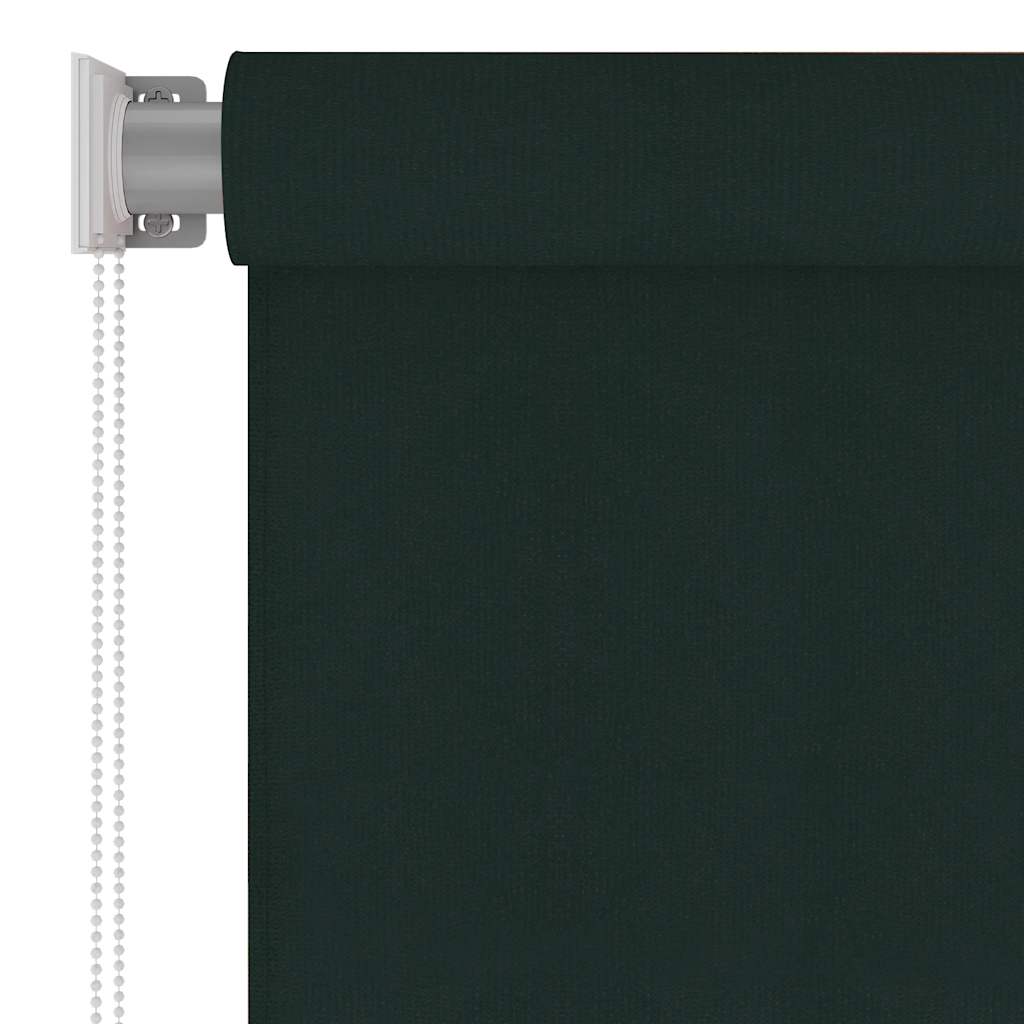 Outdoor Roller Blind 185(W)x140(H) cm Dark Green HDPE