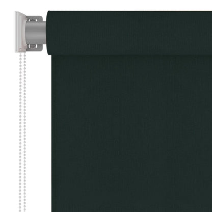 Outdoor Roller Blind 120x230 cm Dark Green HDPE