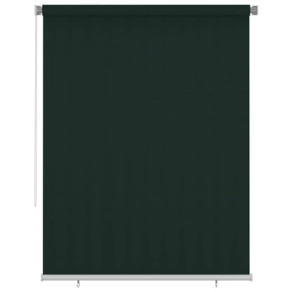 Outdoor Roller Blind 185(W)x230(H) cm Dark Green HDPE