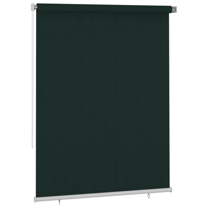 Outdoor Roller Blind 185(W)x230(H) cm Dark Green HDPE