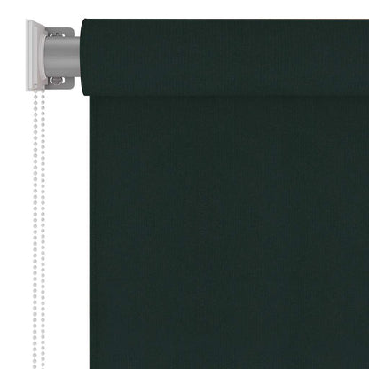 Outdoor Roller Blind 185(W)x230(H) cm Dark Green HDPE