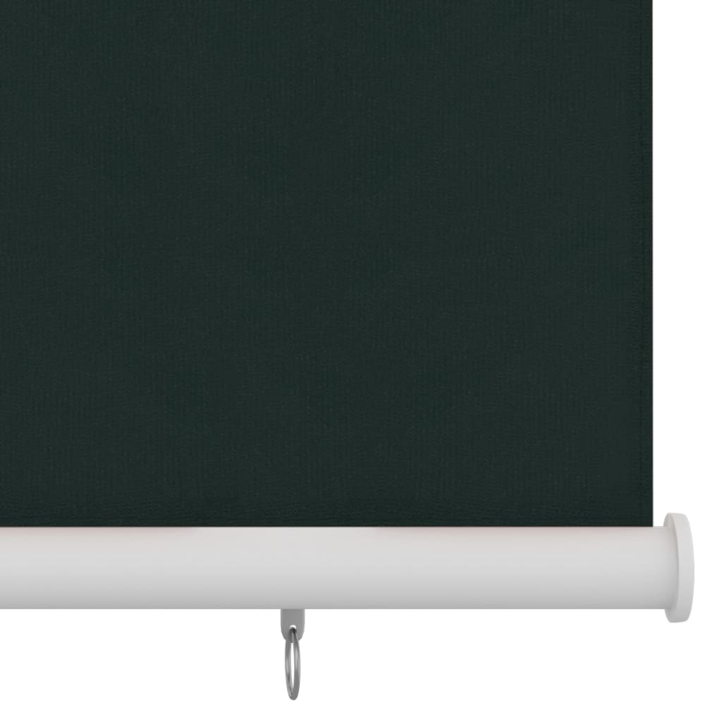 Outdoor Roller Blind 200x230 cm Dark Green HDPE
