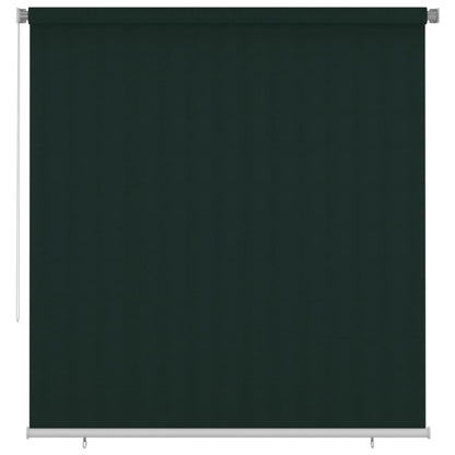 Outdoor Roller Blind 225(W)x230(H) cm Dark Green HDPE