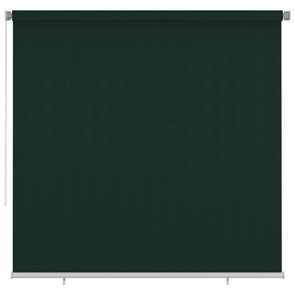 Outdoor Roller Blind 245(W)x230(H) cm Dark Green HDPE