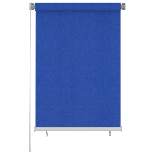 Outdoor Roller Blind 105(W)x140(H) cm Blue HDPE