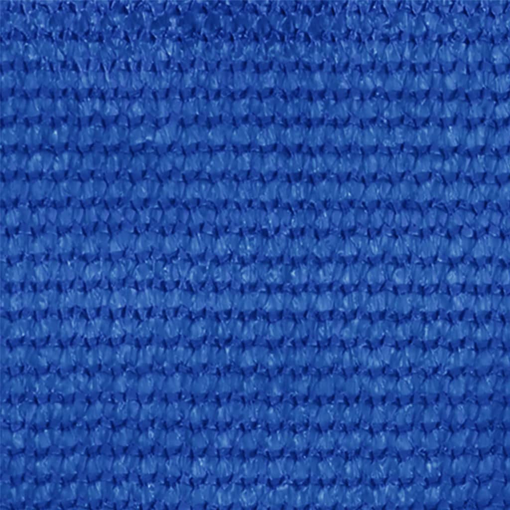 Outdoor Roller Blind 100x140 cm Blue HDPE