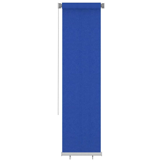 Outdoor Roller Blind 65(W)x230(H) cm Blue HDPE