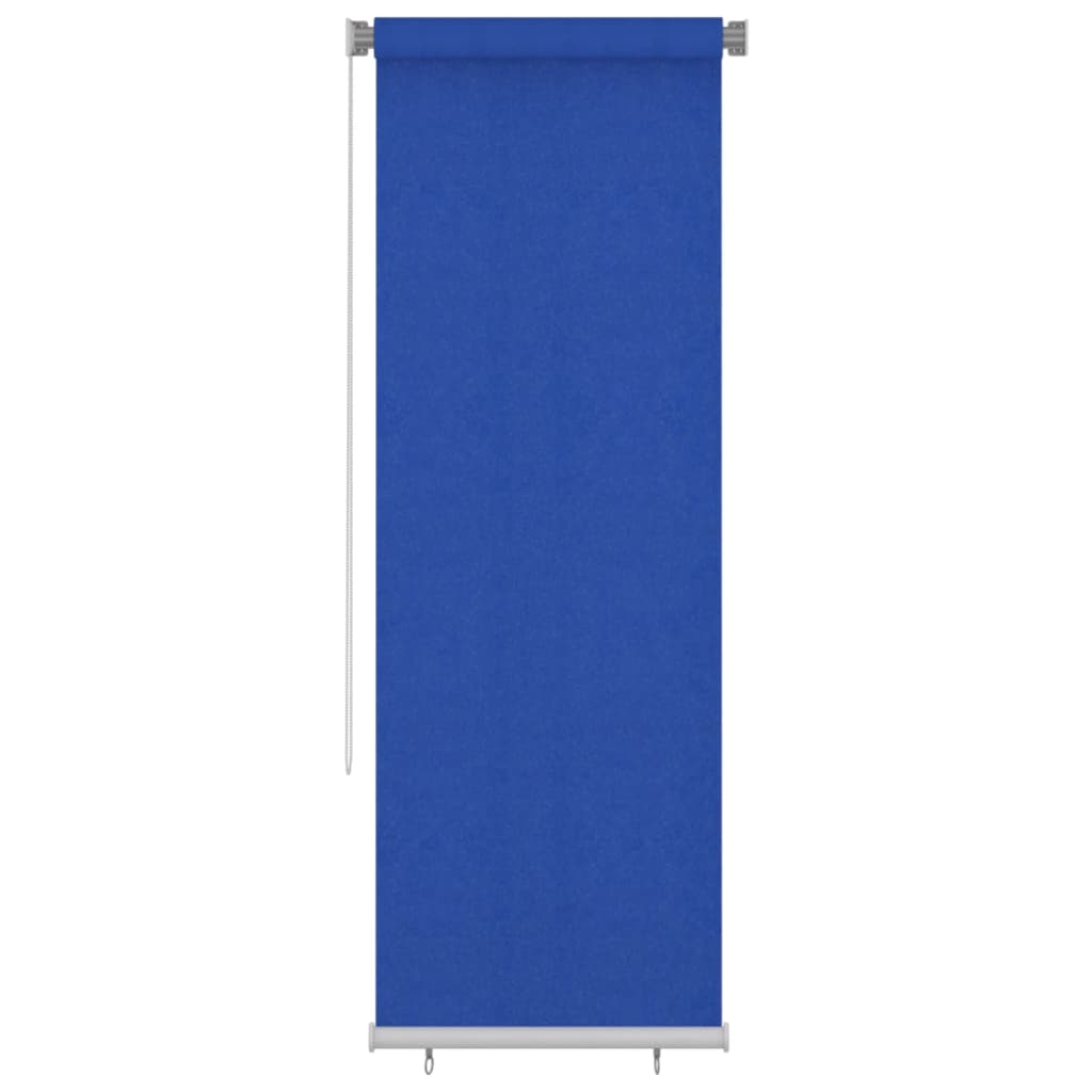Outdoor Roller Blind 85(W)x230(H) cm Blue HDPE