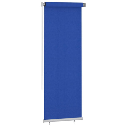 Outdoor Roller Blind 85(W)x230(H) cm Blue HDPE
