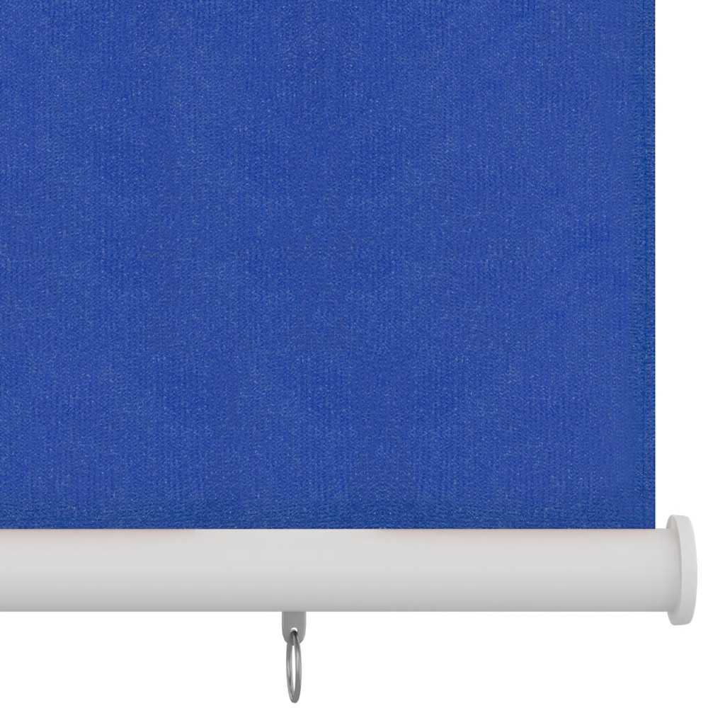 Outdoor Roller Blind 85(W)x230(H) cm Blue HDPE