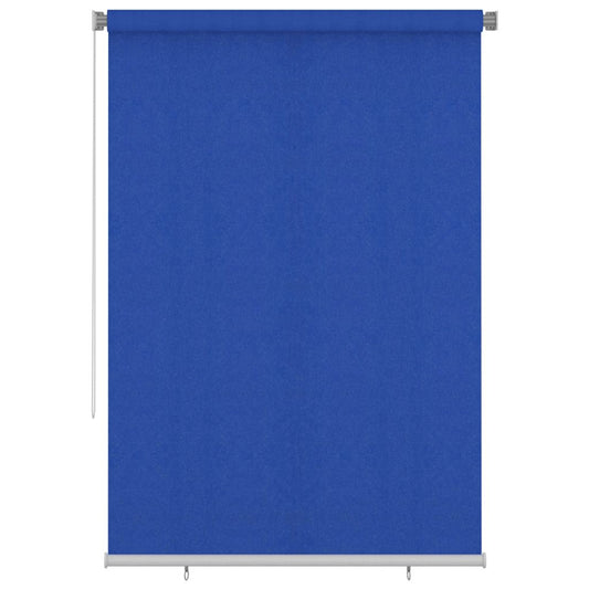 Outdoor Roller Blind 165(W)x230(H) cm Blue HDPE