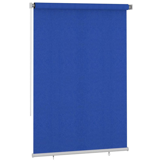 Outdoor Roller Blind 165(W)x230(H) cm Blue HDPE